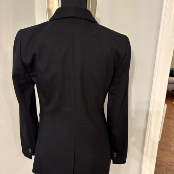 J Crew Women's Parke Wool Blazer Black Size 2 - Picture 4 of 7